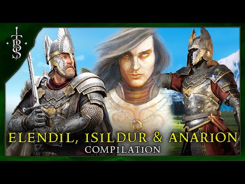 The Rise and Fall of Elendil, Isildur & Anárion Gondor’s First Kings | Lord of the Rings Compilation