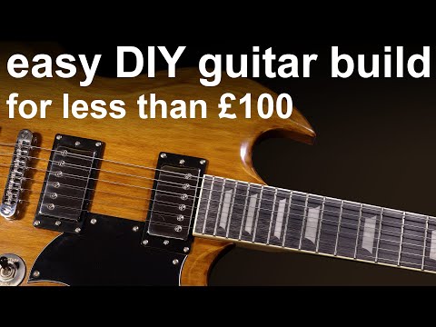 Harley Benton DC guitar kit assembly instructions, sound test and review