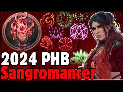 2024 PHB SANGROMANCER WIZARD Mod Build in Baldur's Gate 3