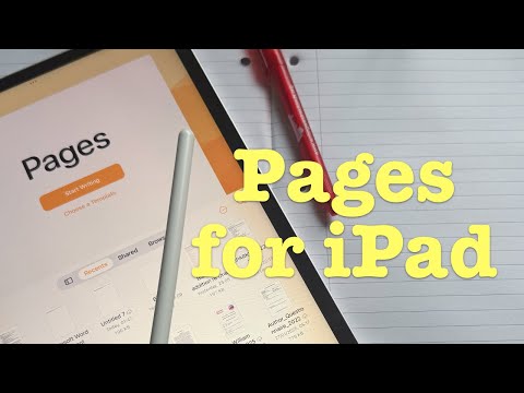 Hidden features in Pages for iPad