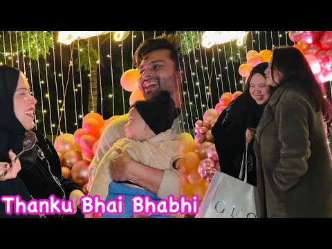 My 1st Birthday with my Baby❤️🤲🏻 | Bhai Bhabhi ne Diya bohot expensive Gift 🥹 | Ibrahim Family vlog