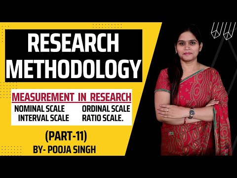 Measurement In Research | Nominal | Ordinal | Interval | Ratio Scale | Research Methodology |Part-11