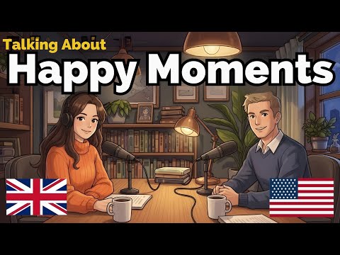 How to Talk About Your Happy Moments in English | English Conversation Practice
