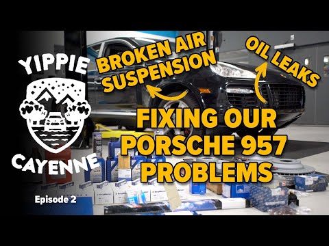 Fixing Everything Broken On Our $13,000 Porsche Cayenne Turbo - Ep2 #YippieCayenne