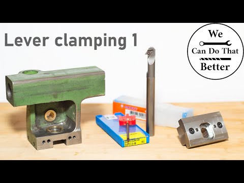 Lever clamping modification for the mini lathes tailstock - Part 1