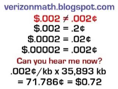 VerizonMath Original Recording of Verizon Customer Service C