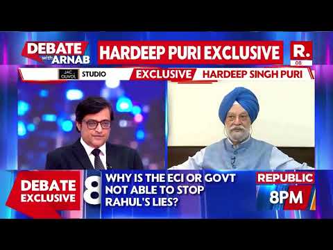 Full interview of Sh Hardeep Singh Puri Ji with Republic Tv on 11 years of Modi Govt