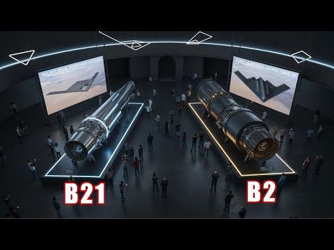 B21 Raider vs B2 Spirit | INCREDIBLE ENGINE Differences