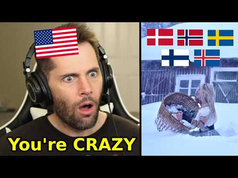 American Reacts to Nordic TikToks