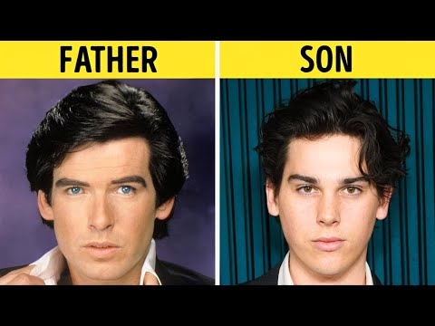 50+ Celebrity Fathers And Sons At The Same Age!