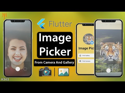 Flutter Tutorial - Image Picker From Camera & Gallery | The Right Way | Pick Images & Videos