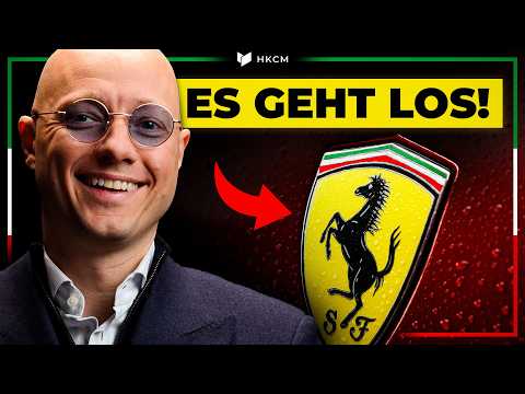 Unser nächster Einstieg und Kursziele bei Ferrari!