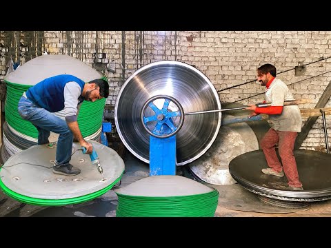 Process of Making Stainless Steel Dish Antenna | Factory Mass Production