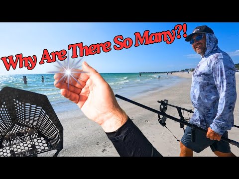 Unbelievable Hoard Of Old Silver Found Beach Metal Detecting!