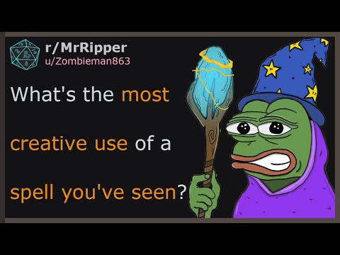 D&D Players, What's the most creative use of a spell you've seen? #dnd