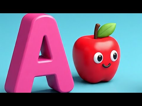 Learn Alphabet A to Z | ABC Preschool Book Learning A for APPLE |  Number Song , Toddlers , Babies