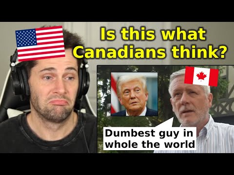 American Reacts to What Canadians Think About Trump