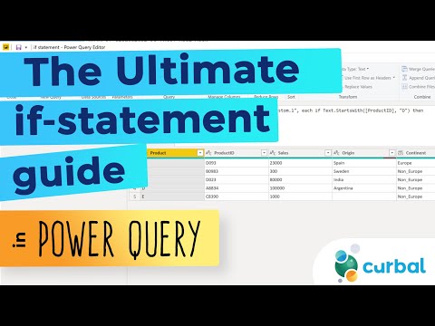 Write if statements like a Pro in Power Query