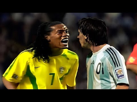 The Day Lionel Messi Showed Ronaldinho Who Is The GOAT
