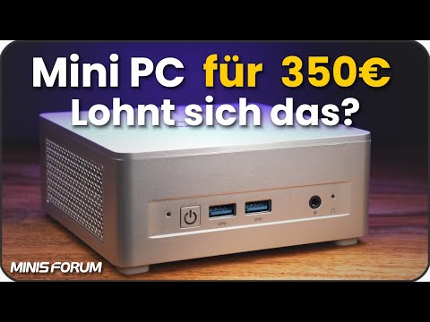 MinisForum Mini PC mit Windows 11 – AMD Ryzen 5 7545U – 16 / 32GB RAM – 1TB SSD | UM750 Slim