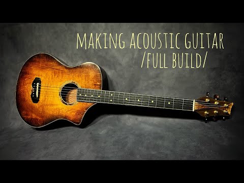 Making an Acoustic (Stage Live) Guitar. Hybrid / Experiment...