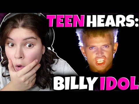 TEENAGER HEARS BILLY IDOL FOR THE FIRST TIME EVER!! "Eyes Without A Face" Reaction & Commentary 