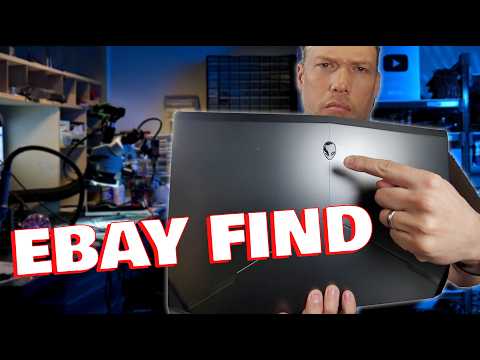 AS-IS EBAY FIND: My Experience SAVED This Alienware Gaming LAPTOP!