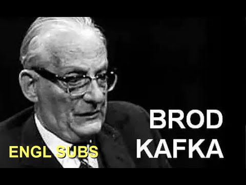 Max Brod über Franz Kafka (1968) ENGL SUBS