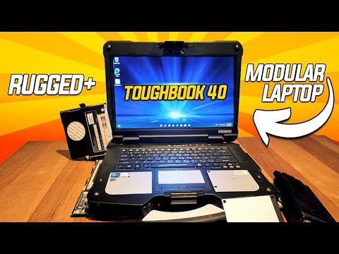 Panasonic Toughbook 40 - Most Rugged Laptop & Modular Laptop Yet
