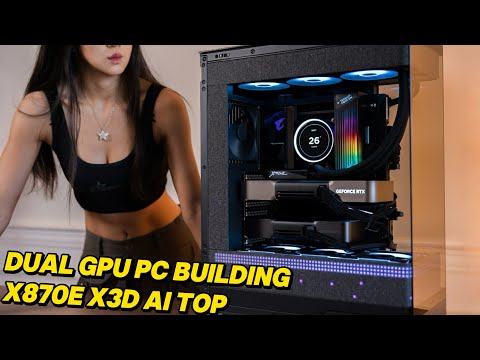 Is it OVERKILL? Building the 2026 ENDGAME Desk Setup: Minimalist All-Black Dual GPU Beast!