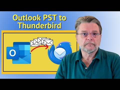 How to Transfer Your Email From a PST to Thunderbird for Free