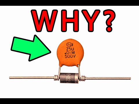 Why Put A Capacitor Across The Diode? Here's Why!