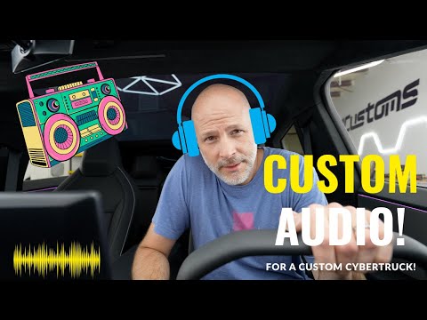 Want WAY BETTER SOUND for your CUSTOM CYBERTRUCK? - Aftermarket Audio system!