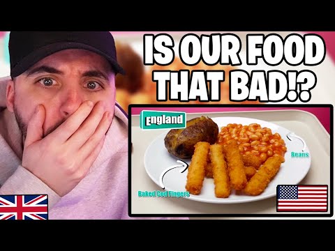 Brit Reacts to AMERICANS eating EUROPEAN School Lunches for the First Time!