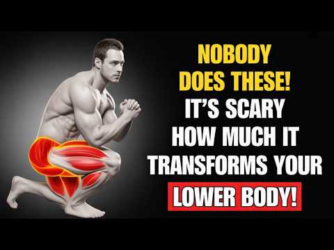 🔥 Only 6 Isometric Exercises to Change Your Entire Lower Body – Do Them at Home!