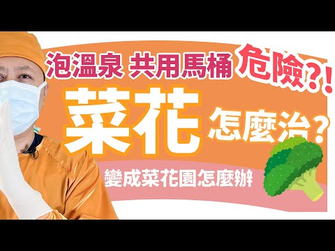 得菜花是一輩子的事!?泡溫泉、共用馬桶其實不危險!?性病菜花預防治療全攻略 | 安全玩遍風俗店 菜花篇【後自然醫師 Ben】