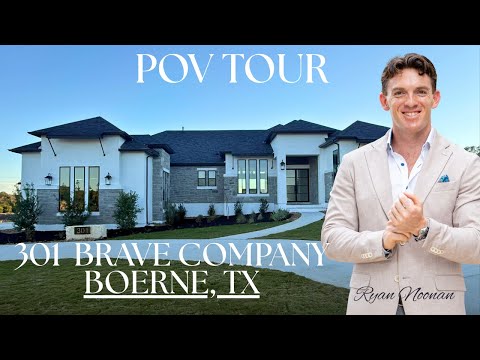 POV TOUR $1.1M HOUSE IN BOERNE, TEXAS | Drees Homes