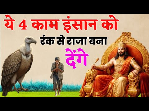 एक गिद्ध ने बताया कि ये 4 काम इंसान को रंक से राजा बना देते हैं। बहुत ही महत्वपूर्ण जानकारी