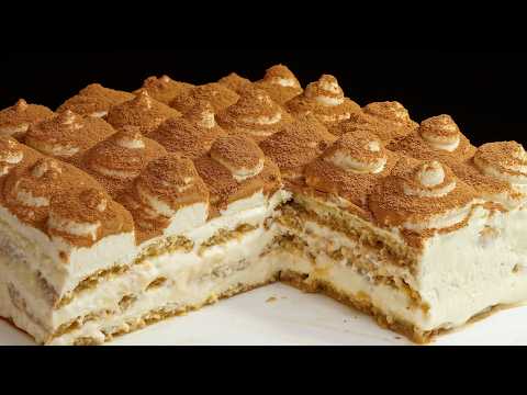 Drei Schichten authentisches Tiramisu! Rezept aus dem Jahr 1960! Verbesserte Rezeptur!