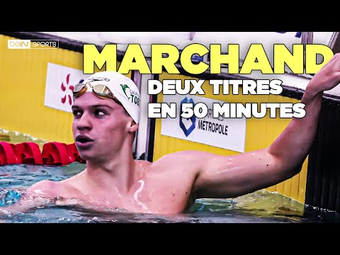 L'EXPLOIT de LÉON MARCHAND : remporter DEUX TITRES en 50 MINUTES !