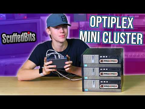 Combining CHEAP Optiplexes Into a Mini Proxmox Super Cluster