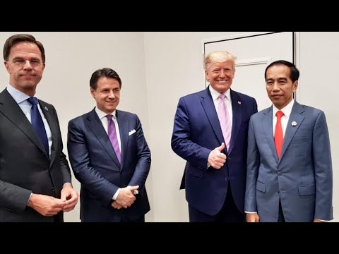 Menghadiri Konferensi Tingkat Tinggi G20, Osaka, 28 Juni 2019