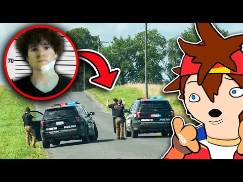 Roblox PREDATOR Get's Chased By Police!! | Kenji Reacts
