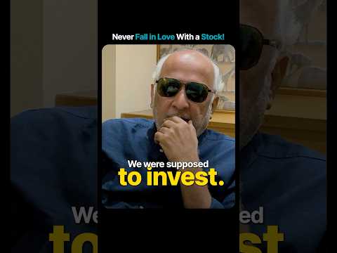 Never Fall in Love With a Stock! #VinodSethi