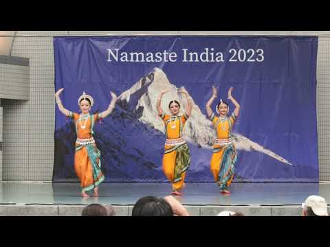 ナマステインディア２０２３　オデッシーダンス