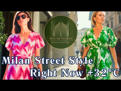 🌞Summer 2025 Italian Street Style 🇮🇹: Milan June Fashion Trends