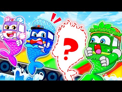 Putri Duyung yang Tersisa Berwarna Apa 🧜‍♀️🌈 Tantangan Menebak Warna 🎨 | Kartun Anak Anak