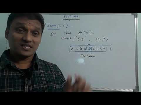 Strings in c | Character Array in C | Strings in C programming | C Programming | By Sudhakar Bogam