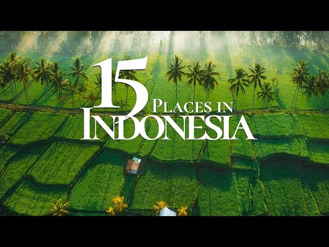 15 Most Amazing Places to Visit in Indonesia 4K 🇮🇩 | Ultimate Indonesia Travel