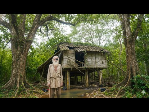 Single mother renovates old house to help blind old man